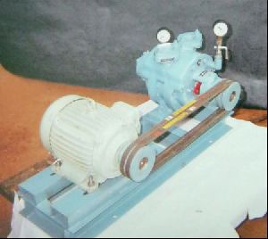 Vacuum Pump Fitted With Pulley