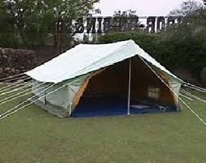 EMERGENCY SHELTERS OR DISASTER RELIEF TENTS