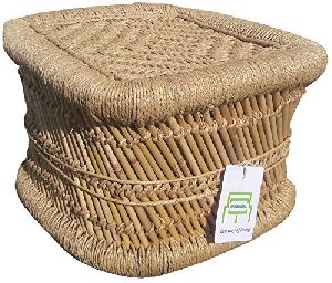 Ecowoodies 1 Seater Handicraft Sitting Stool