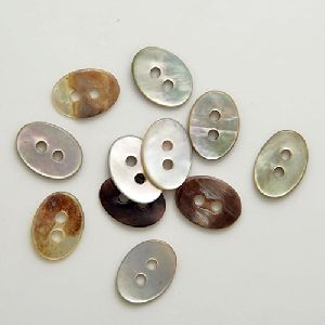 Oval Shell Buttons