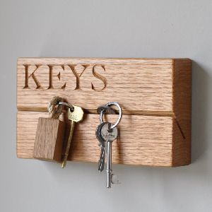 Wooden Key Hanger