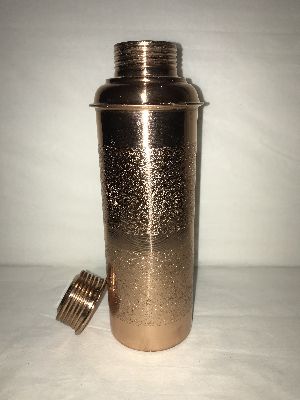 Bisleri Etching Copper Bottle