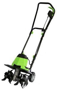 1500W Hand Push Electric Tiller Cultivator