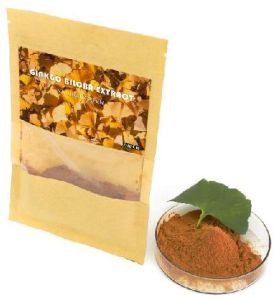 Ginkgo Biloba Extract 24/6 EP/USP/CP2010, Brand Name : Power Sky