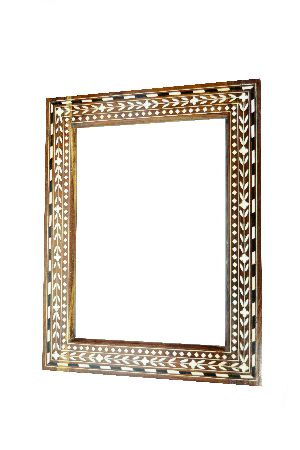 ARZ Wooden Photo Frame Handcrafted with rare Laquer Inlay Art