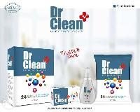 Dr.Clean hygiene products.