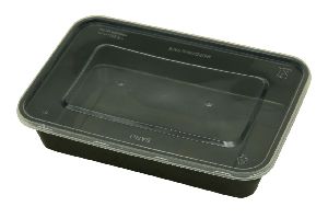500ml container with lid black