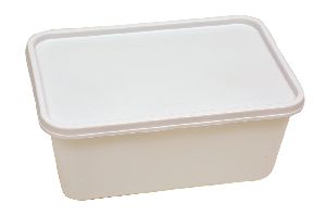 750ml container with lid white