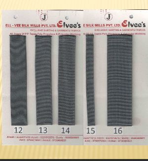 Dark Grey polyester webbing (belts)