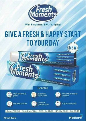 FRESH MOMENTS TOOTH PASTE