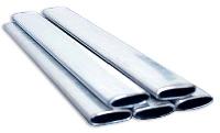 Unpolished Oval Pipes & Tubes