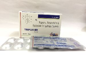 TRYPSIN + BROMELAIN +RUTOSIDE  Tablets