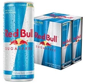 RED BULL SUGAR FREE ENERGY DRINK (8.4 OZ Cans.)
