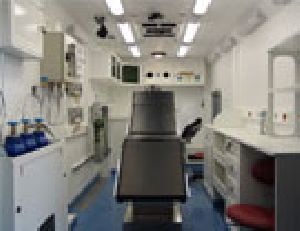 Mobile Intensive Care and Surgery Vehicle