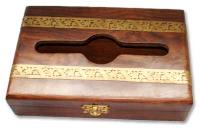 Wooden Tissue Box (Item No. 1566)