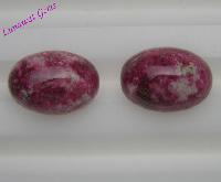 Thulite Cabochones