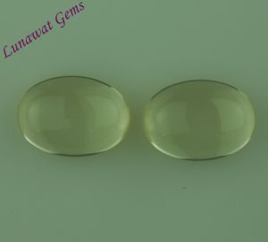 Yellow Aquamarine Cabochones