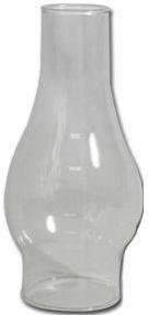 Transparent Glass Chimney for Flicker-free Flame