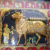 Tanjore Gold Leaf Painting