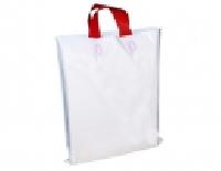 White Colour Retail Bags