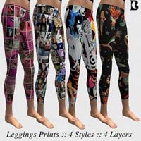 Ladies Printed Leggings