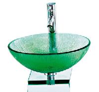 Texture+Color Basin(Round / TR / Green - Yellow)