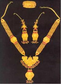 gold necklace set