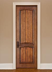wooden interior door