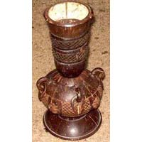Coconut Shell Vase