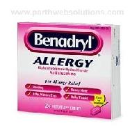 Benadryl (diphenhydramine) Tablet