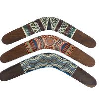Authentic hand painted Boomerangs