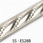 Sterling Silver Embossed Strip