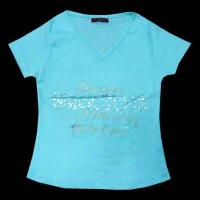 Ladies V Neck T Shirts - 001
