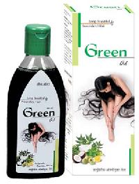 Green Hair Oil