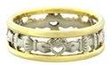 Ladies Celtic Wedding Rings