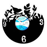 Gramophone Record Wall Clock