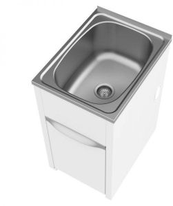 EUREKA 45 LITRE COMPACT TUB & CABINET