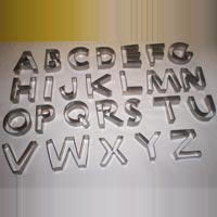 Alphabet Cookie Cutters