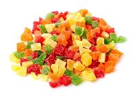 semi candied fruits
