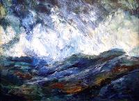 Blue Rocks Oil Painting