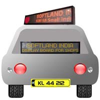 Taxi Led Advertising Display