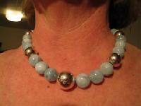 Beautiful Large Aquamarine Beads
