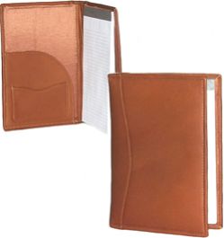 Leather Brown Plain File Folder