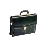 PF-203 leather office bag