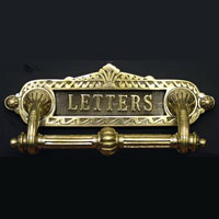 Handle Letter Plate