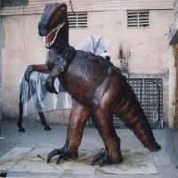 Leather Dinosaur Statue