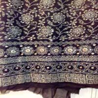 Chikan Embroidery Fabric