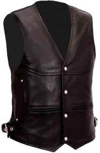 Stunning Leather Vest Item Code : Bs-2503