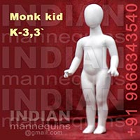Monk Head Kids Mannequins