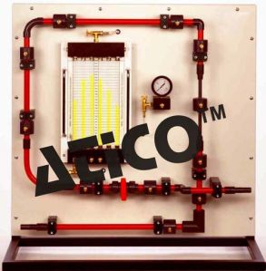 Losses In Bends and Fittings (Physics Lab Equipments)